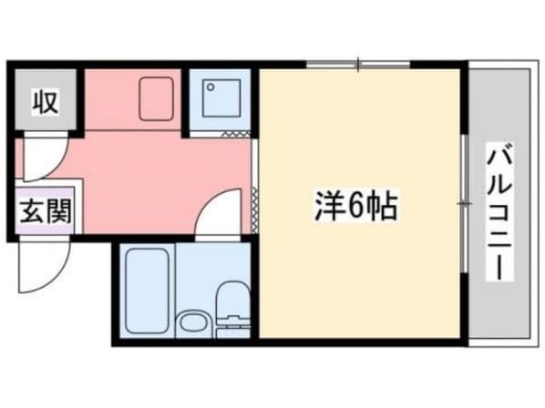 メゾンシンセイの物件間取画像